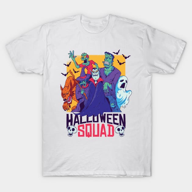 Halloween squad T-Shirt by TheRealestDesigns